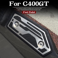New For BMW C 400 GT C400 GT C 400GT C400GT 2025 Motorcycle Footrests Foot Pedal Kit Footboard Foot 