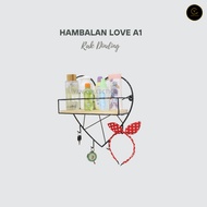 Yen Hambalan Love A1 Wall Shelf