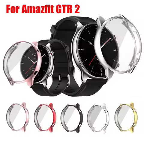 Protective Cover Case For Amazfit GTR 2 Full Screen Protector Sleeve Shell For Huami Amazfit GTR2 TP