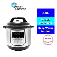 Sharp Pressure Cooker KQA60RD (6.0L)/ KQ809ST (8.0L)