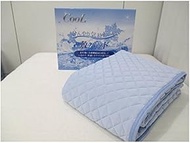 Morishita Pad Bed Pad Cool Comfortable Cool Knit Bed Pad SD Blue 47.2 x 80.7 inches (120 x 205 cm)