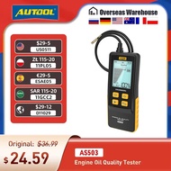 AUTOOL AS503 Engine Oil Tester with Digital Display for Auto Check Gasolin e & Diesel Car Engine POA