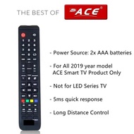 Replacement Remote for ACE 2619 Smart TV Remote for 2019 Year Model Only Ace Smart Tv (s24)