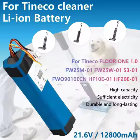 100% NEW Battery Li-Ion 21.6V 128000mAh For Tineco Floor One 1.0 FW25M-01 FW25W-01,One S3-01 Cordles