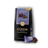 Godiva Masterpiece Dark Chocolate Bag, Individually Wrapped with Ganache Center, Gourmet Gift for Bi