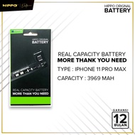 Hippo Baterai  IPhone 11 Pro Max 3696mAh Battery Original Garansi Resmi Cell Phone