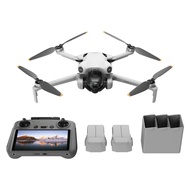 Mini 4 Pro Fly More Combo Plus with DJI RC 2, Mini Drone with 4K HDR Video, 3 Intelligent Flight Bat