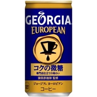 Georgia European Rich Light Sugar 185g cans x 90 pieces 30 pieces x 3 boxes sold in bulk