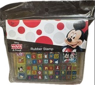 Mickey Mouse 英文字母印章