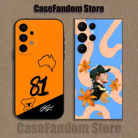O-Oscar Piastri 81 For Samsung Phone Case S25,S24,S21,S22,S23,S30,Ultra,S20,Plus,Fe,Lite,5G Black Co