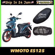 WMOTO ES125 Scooter Motorcycle Seat Cover Net 3D (Jaring Seat Kusyen) KUSYEN CUSHION COVER NET ASSY 