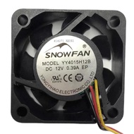SNOWFAN Fan Fan YY4015H12B 12V 1,000 Rpm 0.2A PWM Speed Regulating Fan 4015