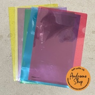 Map Clear Holder F4 | F4 Sheet Filled Plastic Folder | Colorful Archive Divider Folder | Office Scho