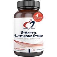 Designs for Health S- Glutathione Synergy - 200mg S-A-GSH with  + Vitamin B6 - Non-GMO  Supplement t
