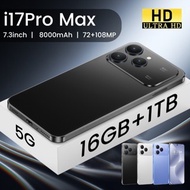 High quality global version i17ProMax 7.3-inch Android smartphone 16GB+1TB large memory phone