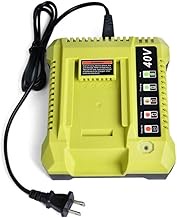 Gcxvyuot 6.0/7.5Ah 40V Replacement Battery Compatible Ryobi OP4075A OP4026 OP4060 OP4050 OP4040 powe