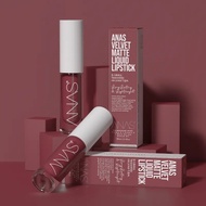 READY STOCK ANAS VELVET MATTE LIQUID LIPSTICK| BUTTER BALM LIPSTICK SHEA BUTTER | ANAS COSMETICS
