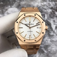 Audemars Piguet AP Audemars Piguet Royal Oak 15400 Rose Gold Folding Buckle 41mm Automatic Mechanical Men's Watch Free Shipping