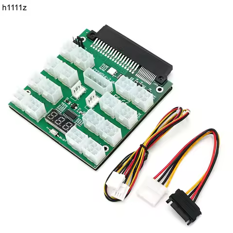 Breakout Board Dell 750W 1100W 2000W Server Power Converter Board ATX 16 Port 6Pin 4Pin PSU GPU Serv