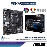 Asus Prime B550M-K | Micro ATX Motherboard | M.2 Slot | AMD AM4 Socket | M-ATX