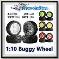 Tayar Buggy untuk 1:10 Scale RC Buggy / Tyre Buggy Off Road Tyre Set For 1:10 Scale R/C Buggy Buggy 