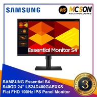 Samsung S4 S40GD IPS FHD 100Hz/5ms LED LCD Essential Monitor (24" LS24D400GAEXXS / 27" LS27D400GAEXX