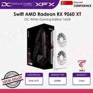 XFX Swift AMD Radeon RX 9060 XT OC White Gaming Edition 16GB GDDR6 Graphics Card