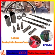 Treker Bearing Puller Set 8 Pcs CVT Treker Lepas Pembuka Bearing Laher Tutup CVT Treker Bearing Dala