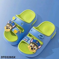 Banana Green Rescue Dog Slippers for Children 15.5–21cm Size 24–35 DT03265X | RIO KID HOUSE