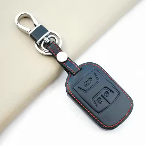 Wear Resistant Leather Car Key Cover Case For Chery Tiggo 2 3x Arrizo 4 5txs 5 Pro Gx 5x EQ7 7 8 Pro