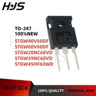 5Pcs STGW40V60DF STGW60V60DF STGW20NC60VD STGW39NC60VD STGW45HF60WD In stock TO-247 mos chip ic 5AEY
