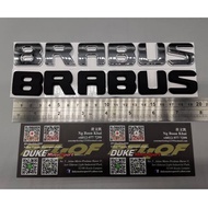 MERCEDES BENZ BRABUS EMBLEM LOGO Car Body Sticker Auto Emblem Rear Badge G Class W205 W463 G500 G350