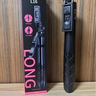 L16 Selfie Stick Floor Tripod Selfie Handy Tool Travel Portable Anti-Shaking Retractable Mobile Phon