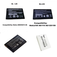 Battery High Quality For Nokia Bp Bl -4xl 4wl L5H L4E 6c 3L 4S 5K Bl5k BLB-2 BLC-2 3310 Bv 5V 6A bl 