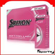 SRIXON Soft Feel Lady Golf Ball White 12pcs