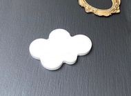 可愛造型大雲朵手作水泥礦石 水晶鎮底座 美觀 保護礦石