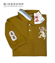 LIMITED EDITION !!! GIORDANO 3D LION | POLO shirt pria PREMIUM ELEGAN lengan pendek | Kos kerah pria