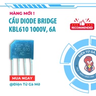 [1 CON] Diode Bridge KBL610 1000V, 6A Newly Imported