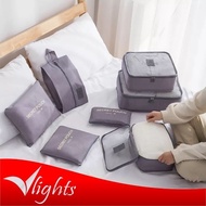 7 in 1 travel organizer bag. travel bag contains 7 pcs