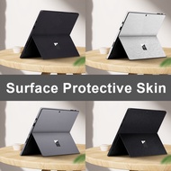 For Microsoft surface Pro5/6/7/8 Skin Surface Pro X Pro 8 Pro 9 pure color ultra-thin computer sticker surface Go  1/2/3 sticker skin protective back sticker + frame film