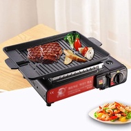 Korean Rectangular Grill Pan BBQ GRILL Samgyupsal Barbeque Grill Plate