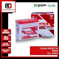 TERMURAH AKI MOBIL YUASA PAFECTA NS60 / NS-60 / NS 60 - AKI APV SERIES