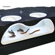 {xiapimart}  Aquarium Tunnel Cave Fish Tank Landscaping Caves Natural Underwater Tunnel Cave for Fis