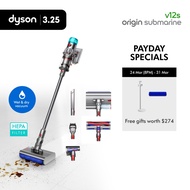 Dyson V12s Origin Submarine Wet & Dry Vacuum with Complimentary gifts worth $274 | HEPA Filtration