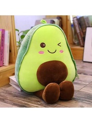 Peluche Lindo De Aguacate De 30cm/11.8in, Almohada De Aguacate De Peluche Kawaii, Muñeca De Aguacate Adorable: Regalo De Cumpleaños Y Navidad, Decoración Encantadora De Navidad Para El Hogar Y La Habitación