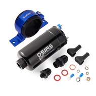 OSIAS New 380LHP Fuel Pump + Blue Bracket E85 Compliant Bosch 044 style新款380lph外置燃油泵加蓝色支架