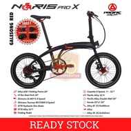 Sepeda Lipat Pacific Noris Pro X Alloy 20 Inch Shimano 8 Speed