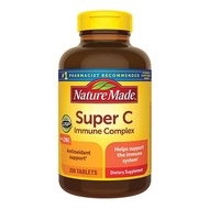 Viên Super C tăng cường hệ thống miễn dịch Nature Made Super C Immune Complex 200 viên