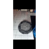 Round pool cover net D.2M material blackRK