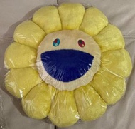 村上隆 花花 黃 60CM Takashi Murakami Flower Cushion Yellow Rainbow 彩虹
